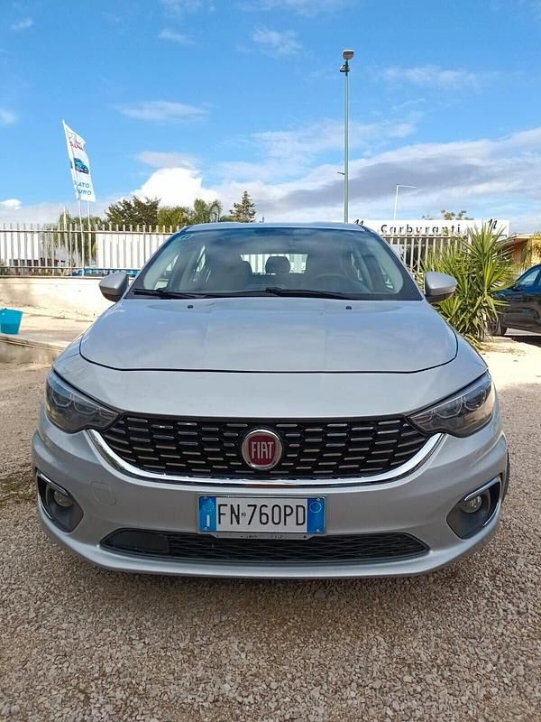 Grigio Usata 2018 Fiat Tipo Easy Tre volumi | 8850 € (Buon prezzo) - Immagine 1/4