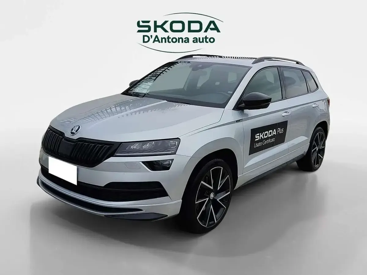 Usata Skoda Karoq SportLine 150 CV (110 kW) 2020 Argento SUV