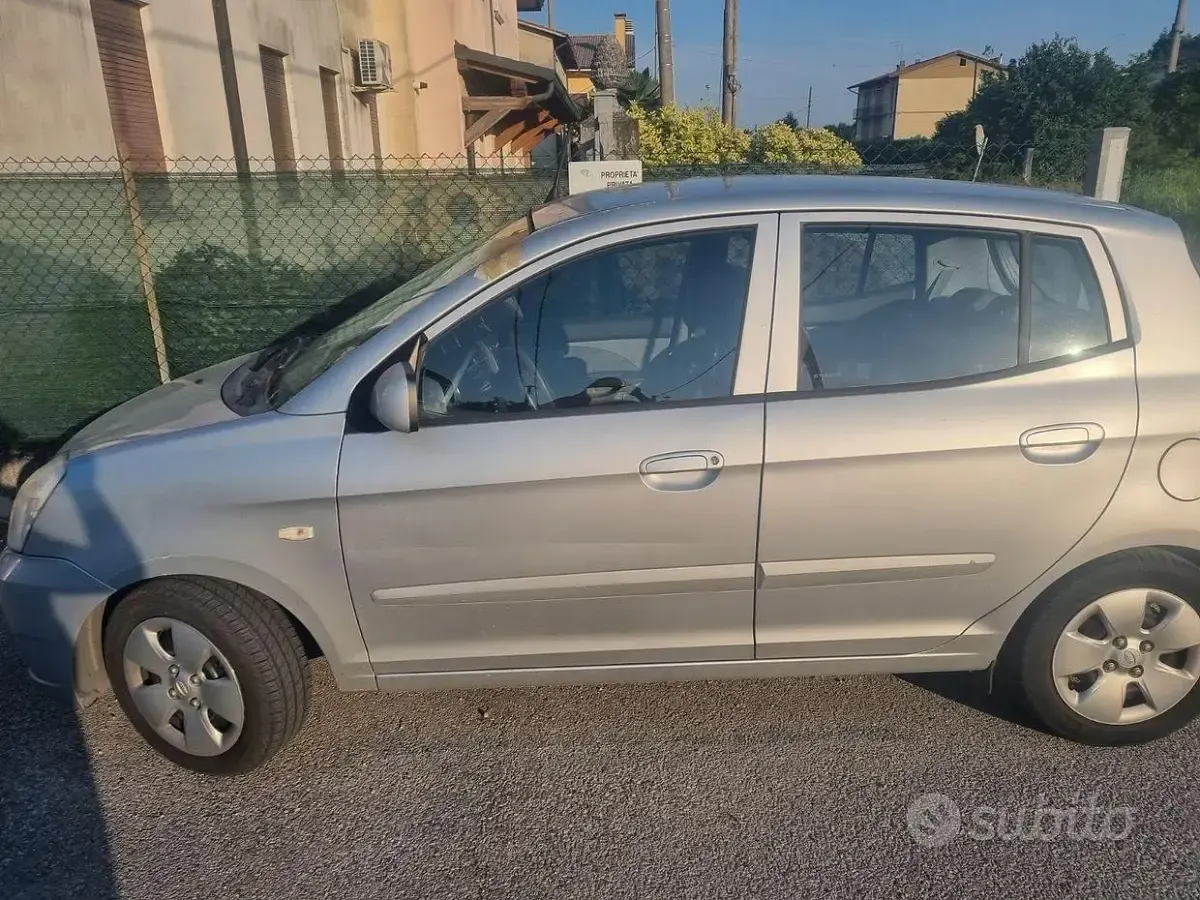 Usata Kia Picanto 75 CV (55 kW) 2007 Grigio Utilitaria