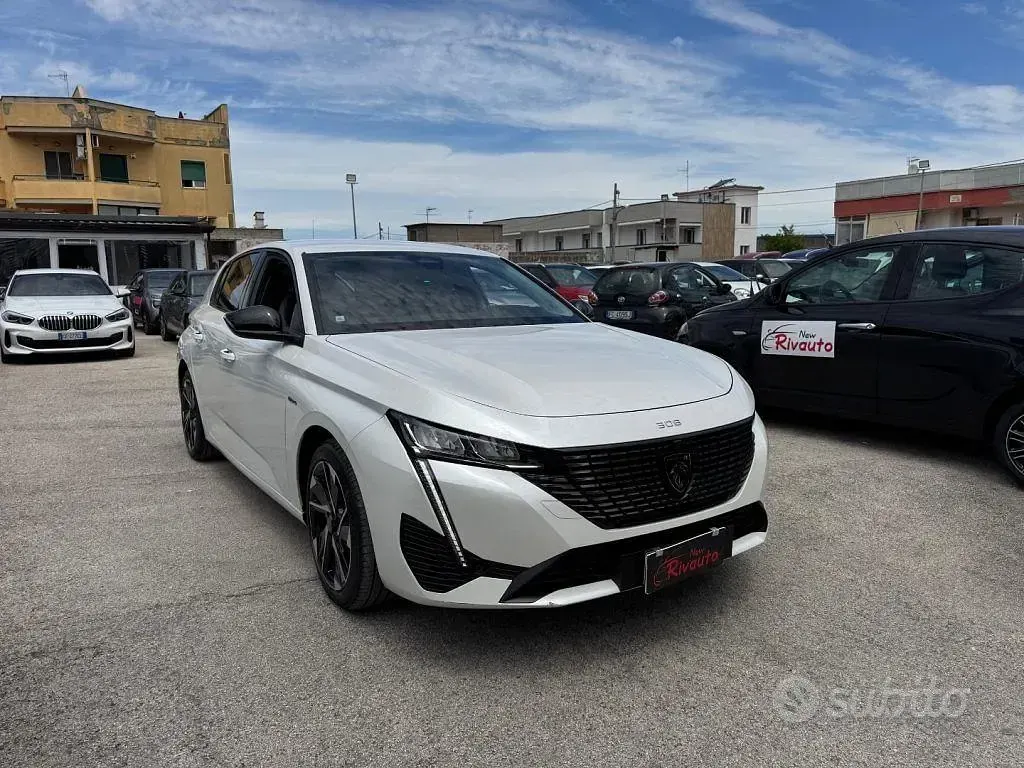 Usata Peugeot 308 GT 179 CV (131 kW) 2022 Bianco Berlina