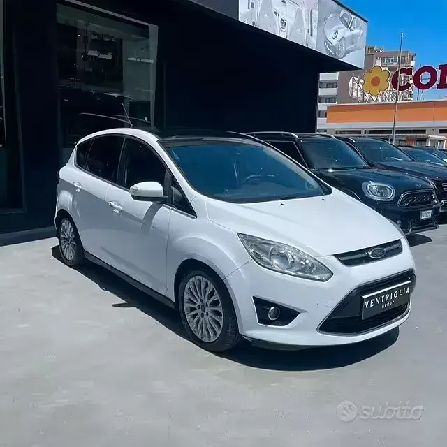 Usata Ford C-MAX Titanium 116 CV (85 kW) 2011 Bianco Monovolume