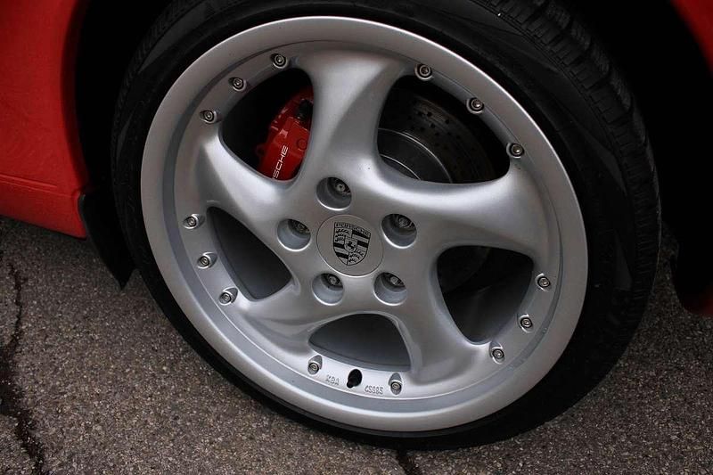 Usata Porsche Boxster 252 CV (185 kW) 2001 Rosso Cabrio