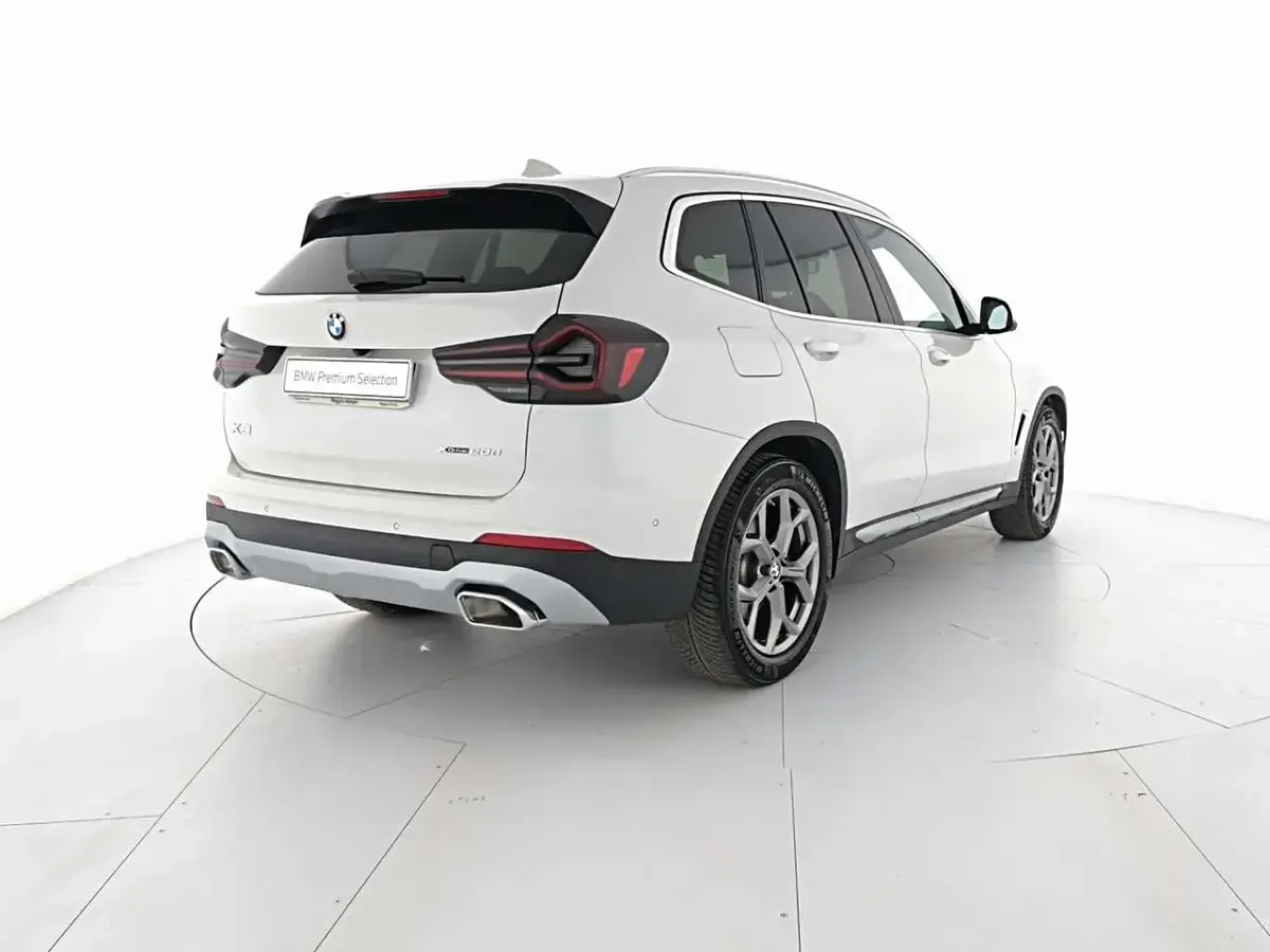 Usata BMW X3 190 CV (139 kW) 2022 Alpin white SUV