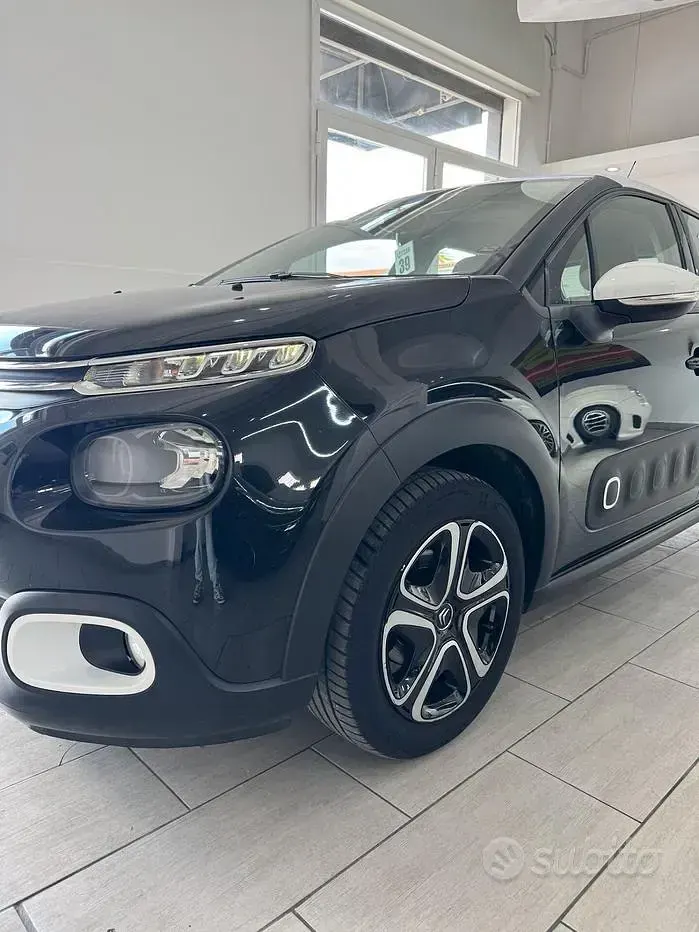 Usata Citroën C3 PureTech 82 CV (60 kW) 2017 Nero Berlina