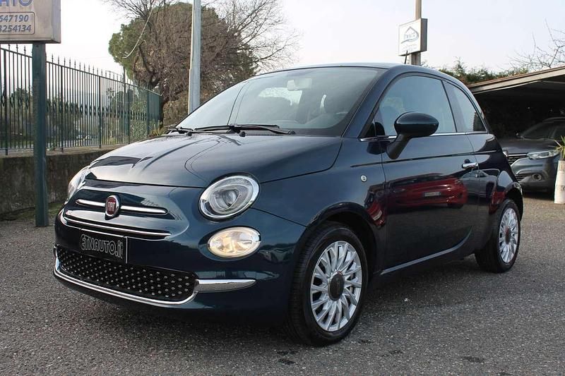 Usata Fiat 500 Lounge 69 CV (50 kW) 2016 Blu/azzurro Utilitaria