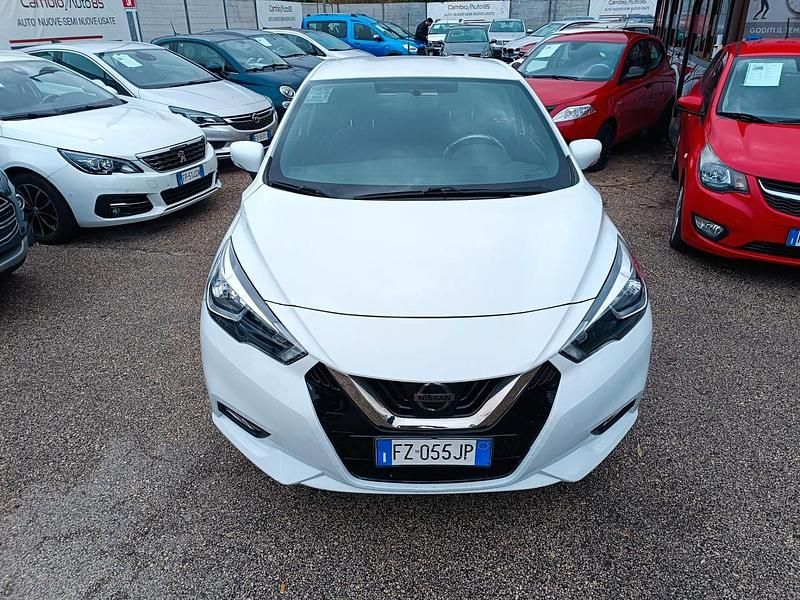 Usata Nissan Micra Visia+ 71 CV (52 kW) 2019 Bianco Utilitaria