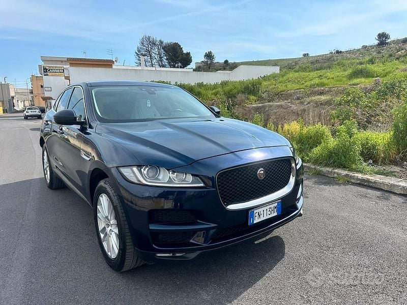 Usata Jaguar F-Pace 250 CV (183 kW) 2018 Blu SUV