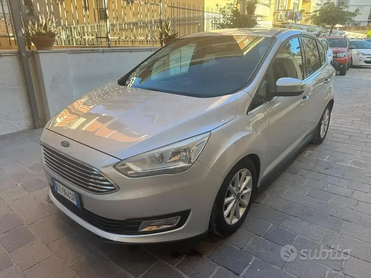 Usata Ford C-MAX Titanium 120 CV (88 kW) 2016 Grigio Monovolume