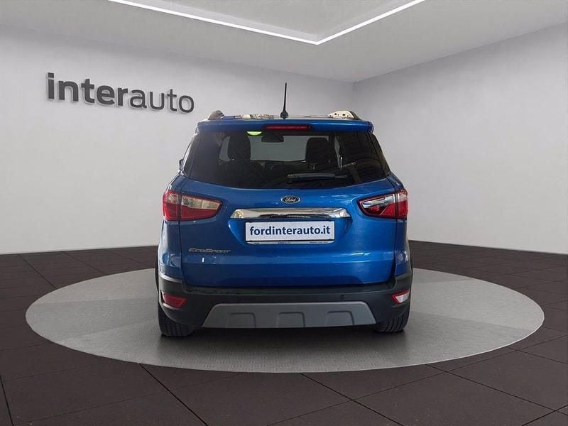 Usata Ford Ecosport Titanium S 125 CV (91 kW) 2021 Blu metallizzato SUV