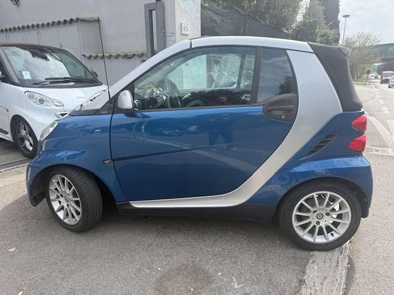 Usata Smart ForTwo Cabrio Passion 71 CV (52 kW) 2009 Blu/azzurro Cabrio