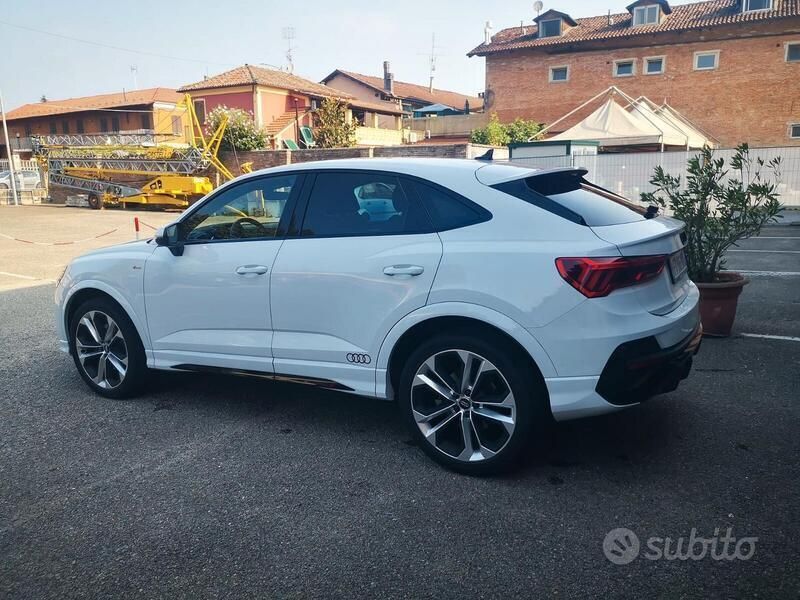Usata Audi Q3 S-Line 229 CV (168 kW) 2019 Bianco SUV