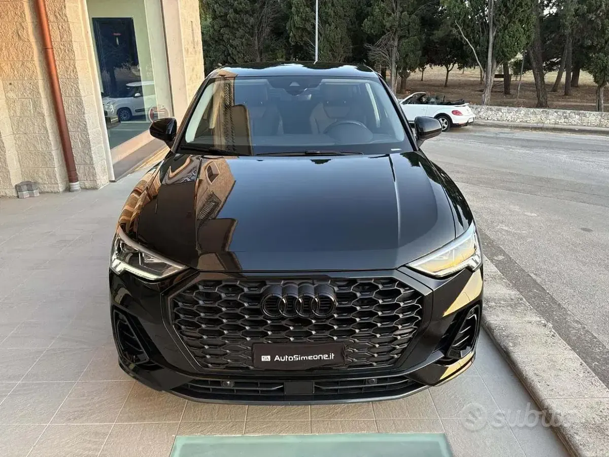 Usata Audi Q3 Sportback S-Line 150 CV (110 kW) 2022 Nero SUV