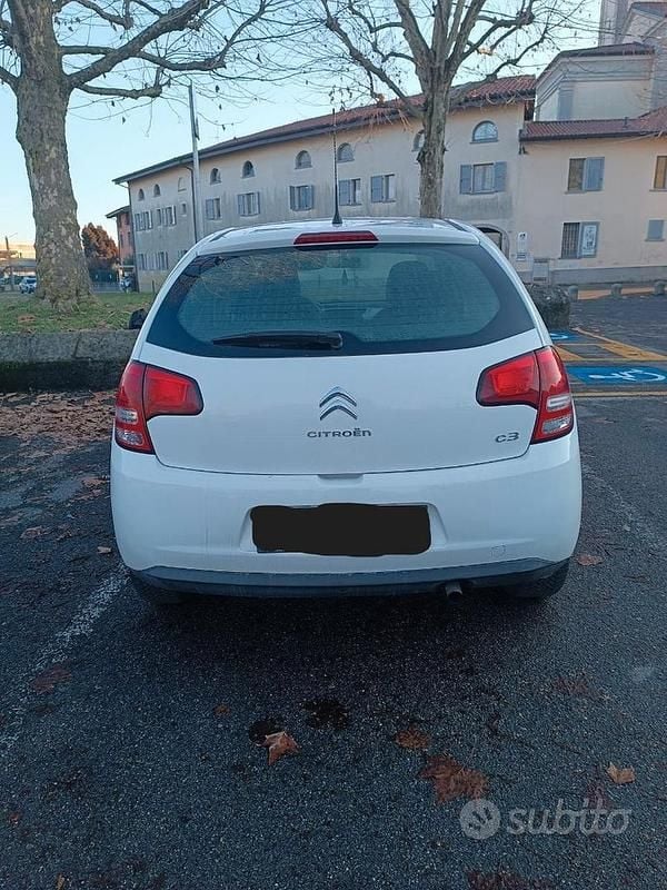 Usata Citroën C3 82 CV (60 kW) 2013 Bianco Utilitaria