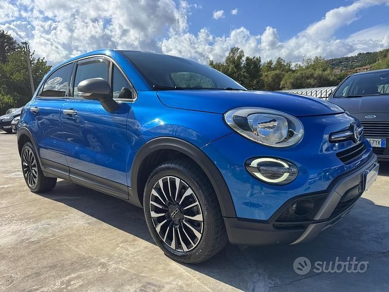Usata Fiat 500X Cross 120 CV (88 kW) 2019 Blu SUV