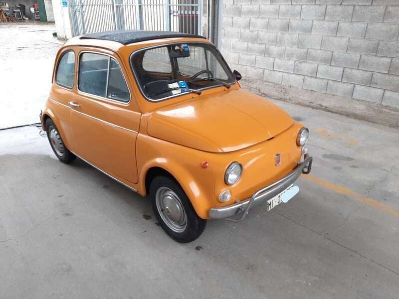 Usata Fiat 500 19 CV (13 kW) 1970 Giallo Utilitaria