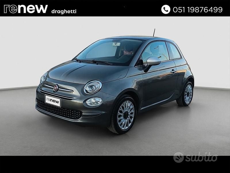 Grigio Usata 2018 Fiat 500 Lounge Tre volumi | 8400 € (Buon prezzo) - Immagine 1/4