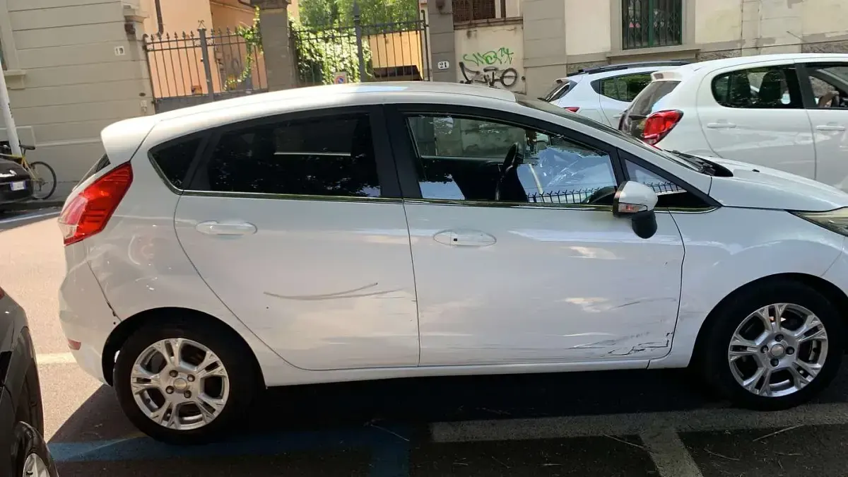Usata Ford Fiesta 92 CV (67 kW) 2016 Bianco Utilitaria