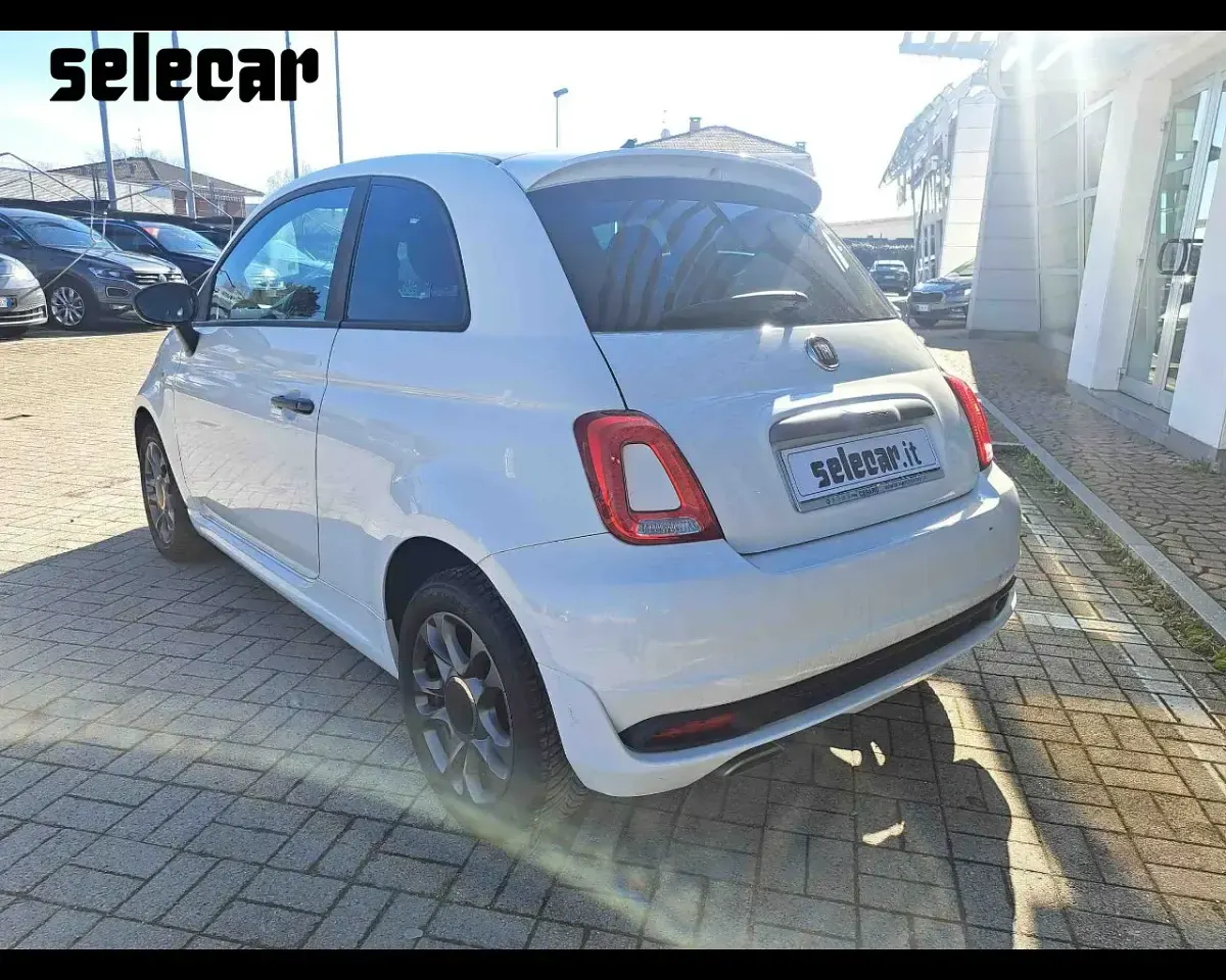 Usata Fiat 500 S 95 CV (69 kW) 2017 B4 bianco Berlina