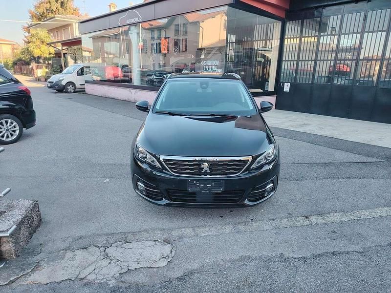 Usata Peugeot 308 SW 131 CV (96 kW) 2019 Nero Station wagon