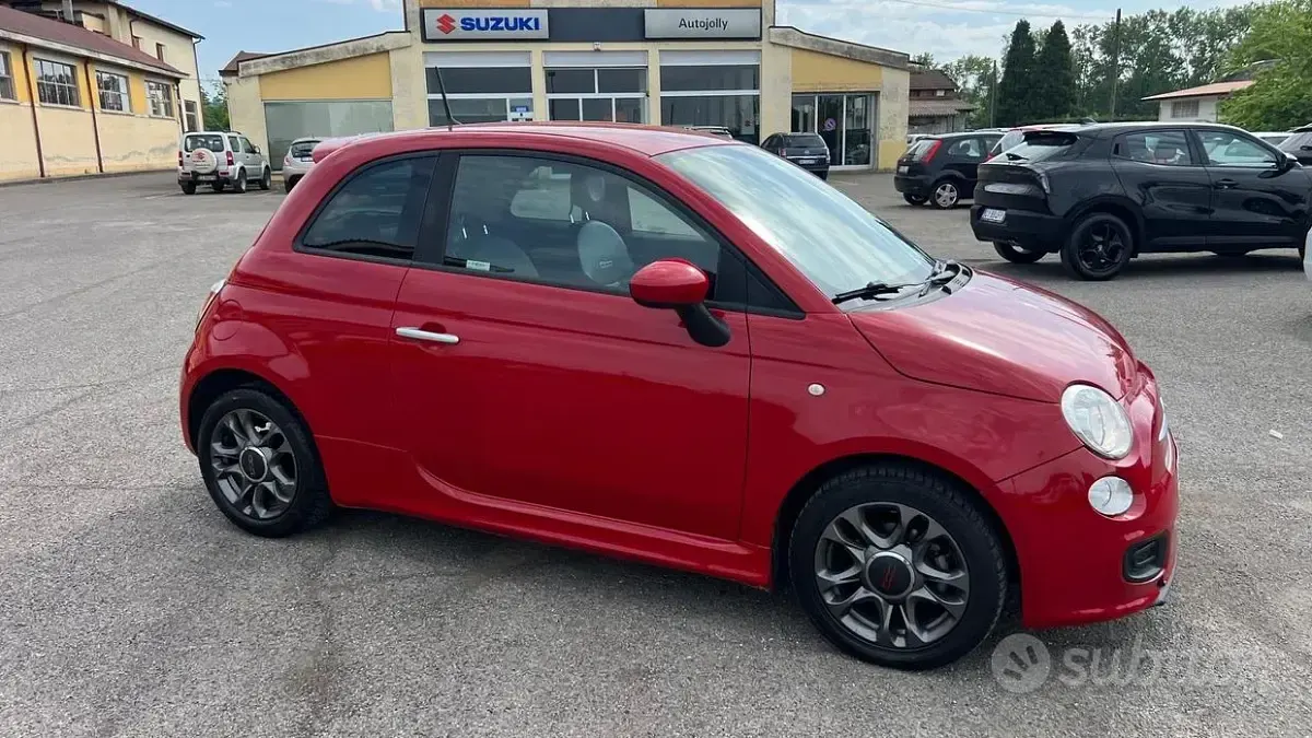 Usata Fiat 500 Pop 95 CV (69 kW) 2016 Rosso Berlina