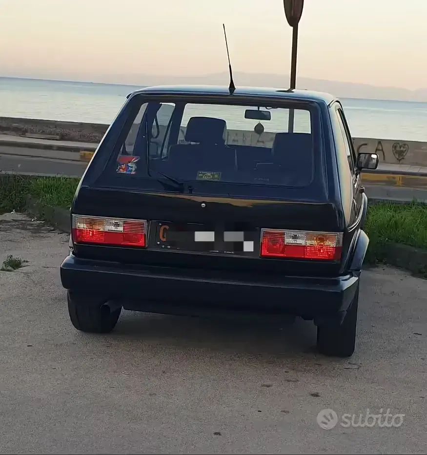 Usata VW Golf I 54 CV (39 kW) 1983 Nero Utilitaria