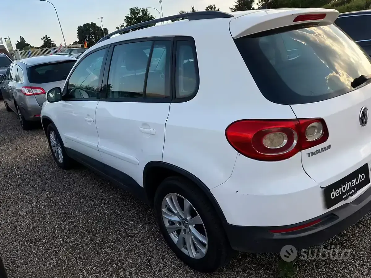 Usata VW Tiguan Trendline 140 CV (102 kW) 2009 Bianco SUV