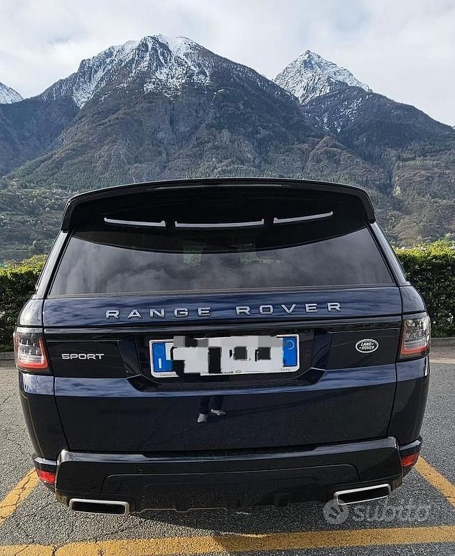 Usata Land Rover Range Rover Sport HSE 400 CV (294 kW) 2021 Blu/azzurro SUV