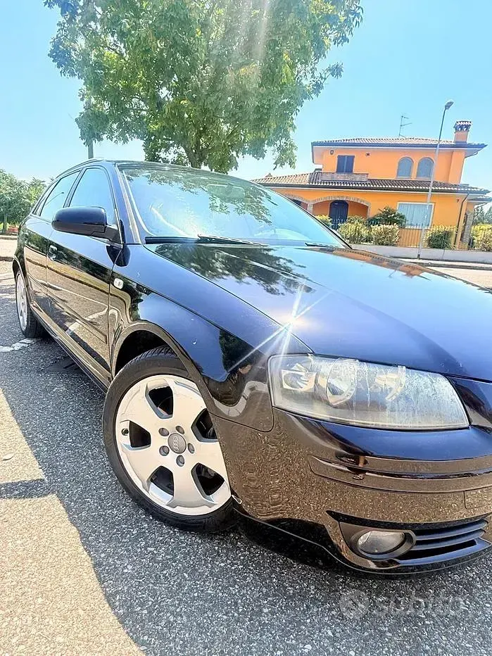 Usata Audi A3 Ambiente 140 CV (102 kW) 2007 Nero Utilitaria