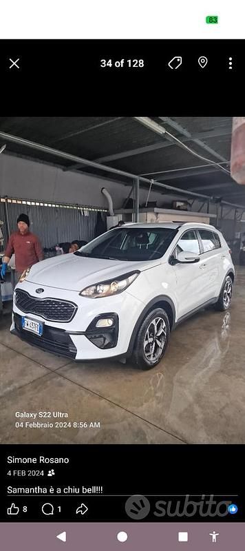 Usata Kia Sportage 132 CV (97 kW) 2022 Bianco SUV