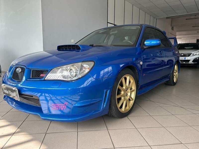 Usata Subaru Impreza 280 CV (205 kW) 2001 Blu/azzurro Berlina