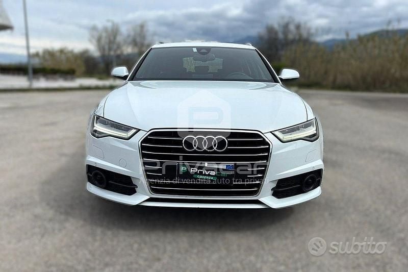 Usado Audi A6 Business 190 CV (139 kW) 2018 Blanco Berlina