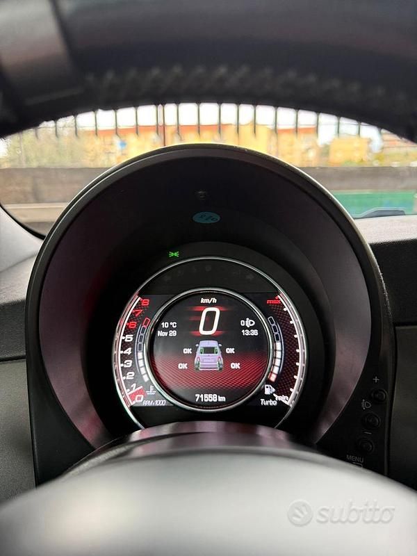 Usata Fiat 500S Riva 105 CV (77 kW) 2017 Verde Berlina
