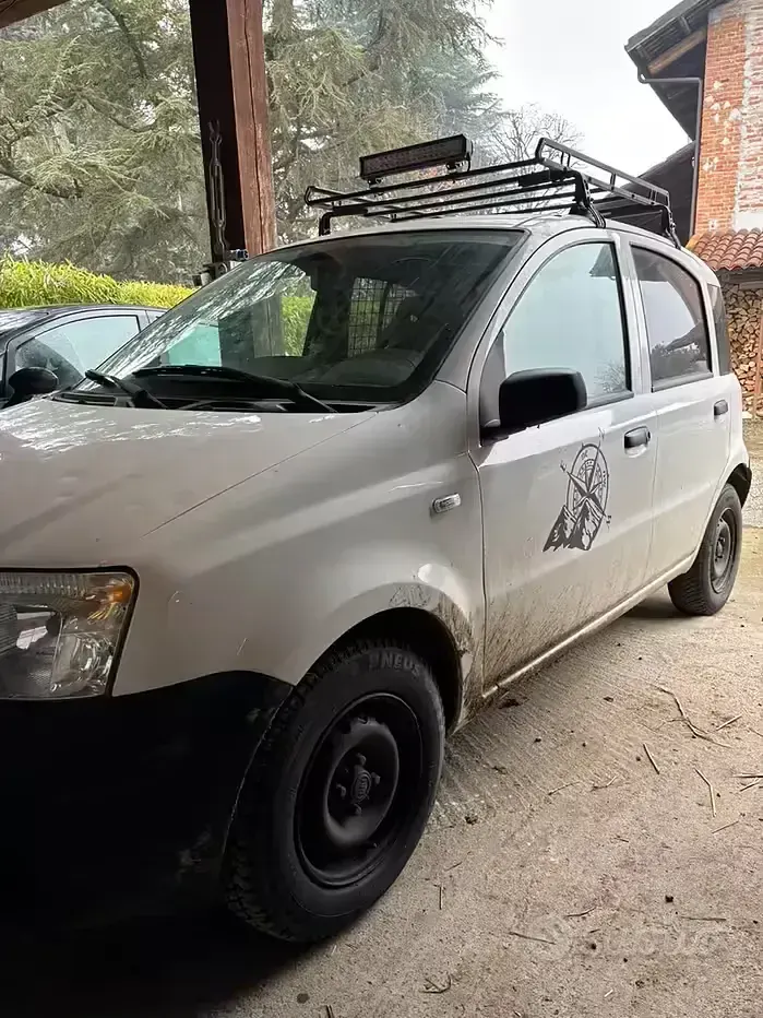 Usata Fiat Panda 69 CV (50 kW) 2006 Bianco Utilitaria