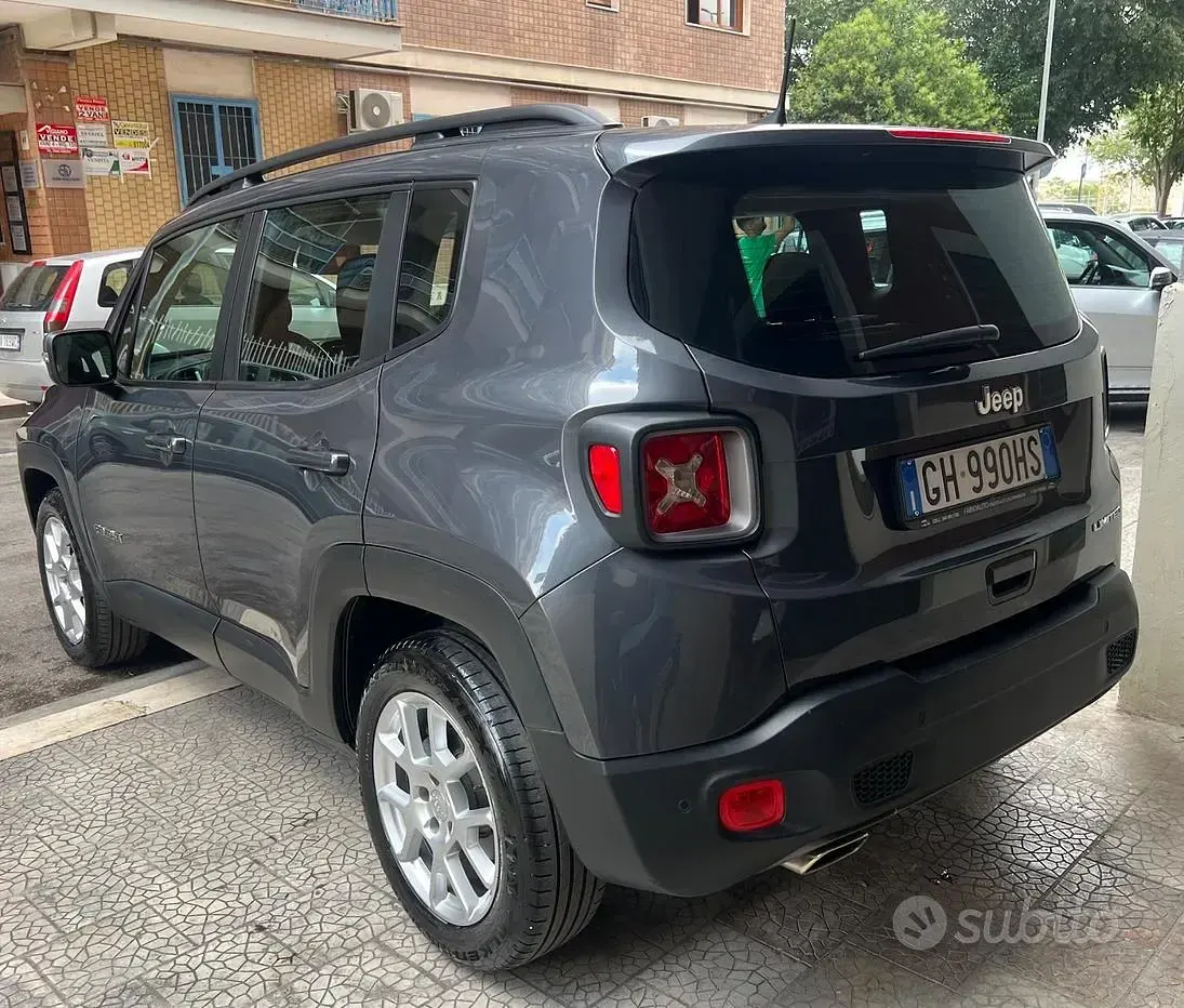 Usata Jeep Renegade Limited 130 CV (95 kW) 2021 Grigio SUV