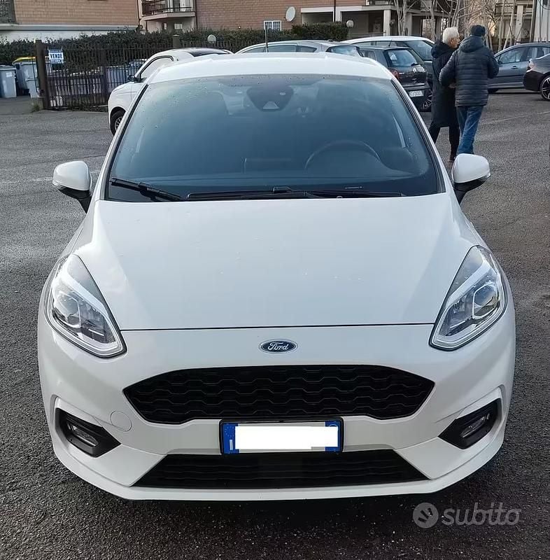 Usata Ford Fiesta ST-Line 100 CV (73 kW) 2020 Bianco Utilitaria