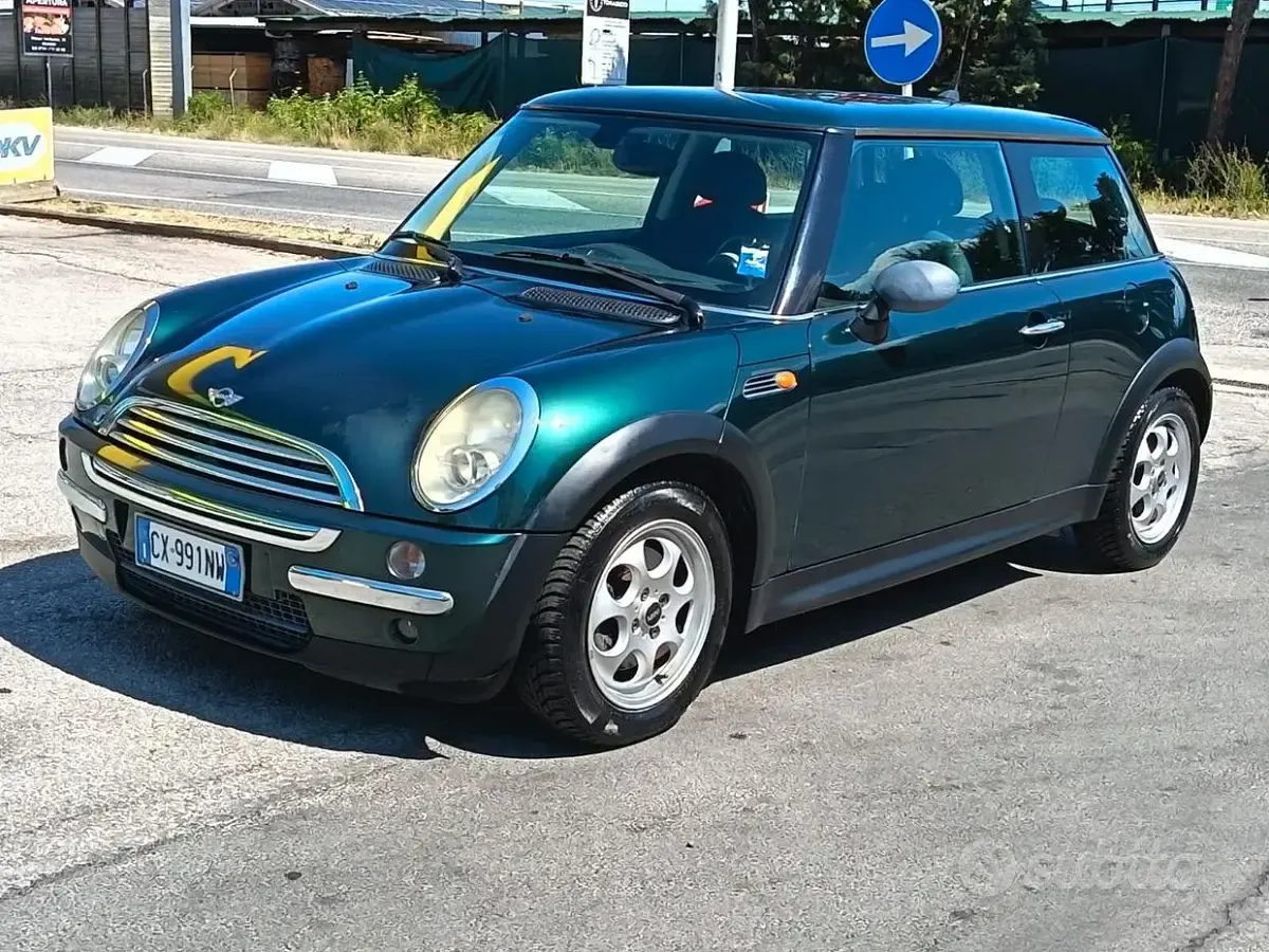 Usata Mini One D 75 CV (55 kW) 2005 Verde Utilitaria