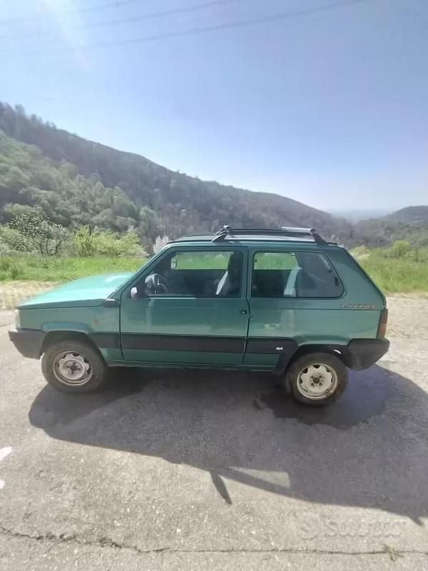 Usata Fiat Panda Trekking 54 CV (39 kW) 2000 Verde Berlina