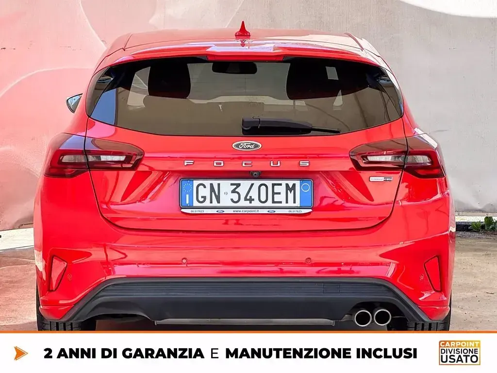 Usata Ford Focus ST-Line X 155 CV (114 kW) 2023 Rosso Berlina