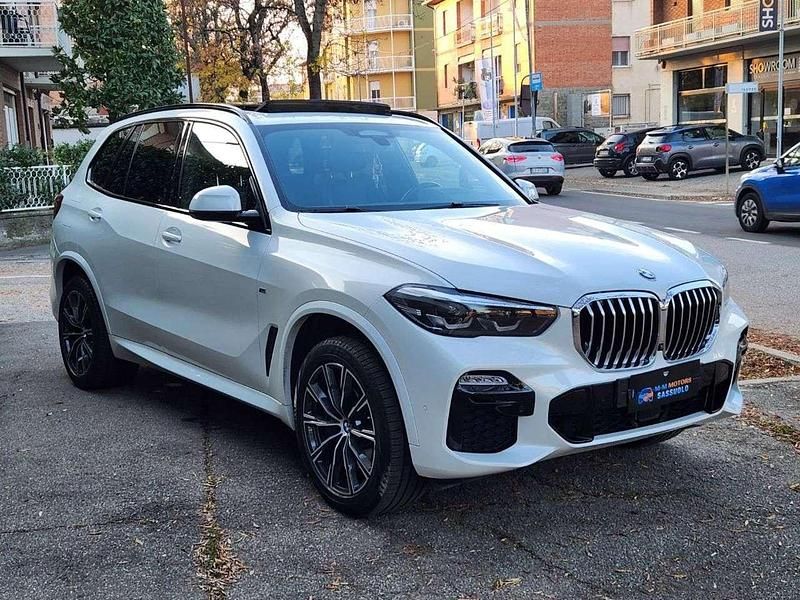 Usata BMW X5 M Sport 265 CV (194 kW) 2020 Bianco SUV