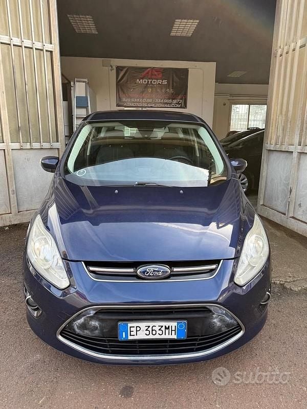 Usata Ford C-MAX Titanium 115 CV (84 kW) 2012 Blu Monovolume