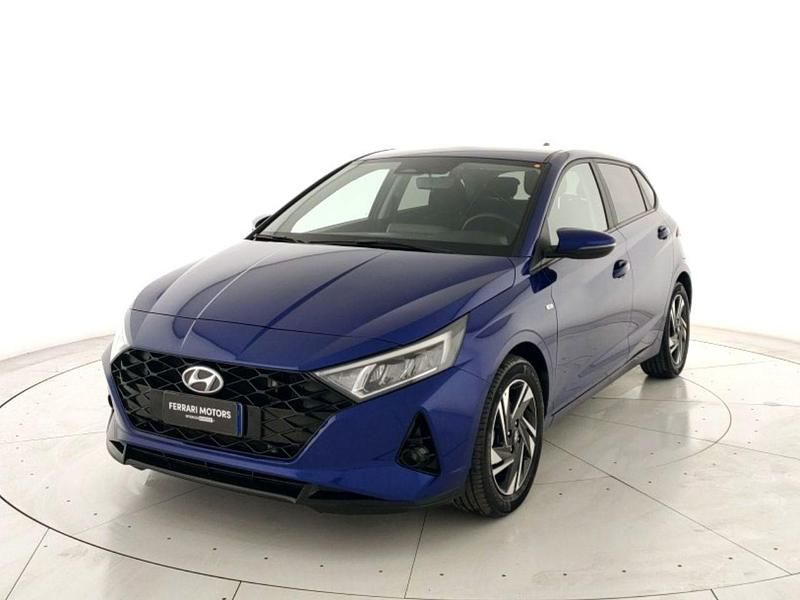 Usata Hyundai i20 100 CV (73 kW) 2022 Blu Utilitaria