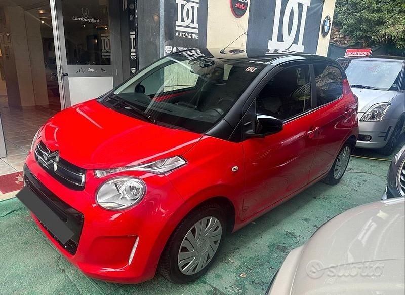 Second-hand Citroën C1 72 CP (52 kW) 2021 Roșu Hatchback