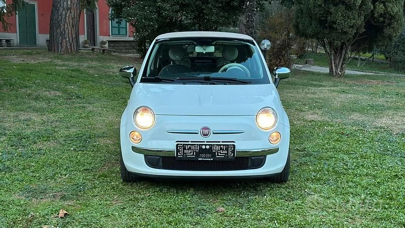 Usata Fiat 500 Pop Star 69 CV (50 kW) 2015 Bianco Cabrio