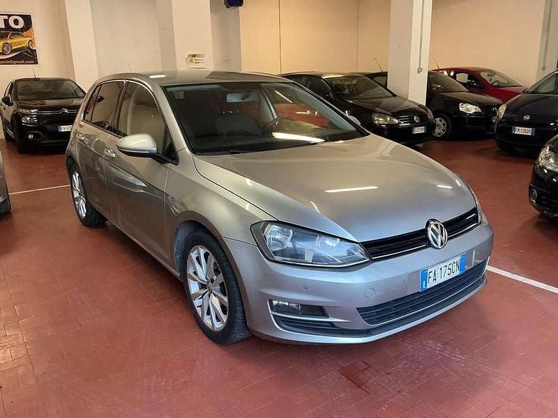 Usata VW Golf VII Highline 110 CV (80 kW) 2015 Grigio Berlina