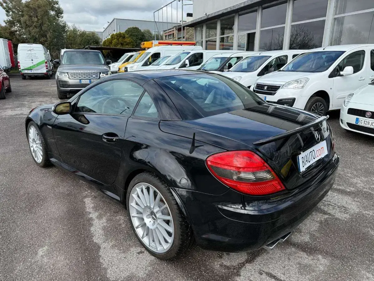 Usata Mercedes SLK55 AMG AMG 360 CV (264 kW) 2006 Nero Cabrio