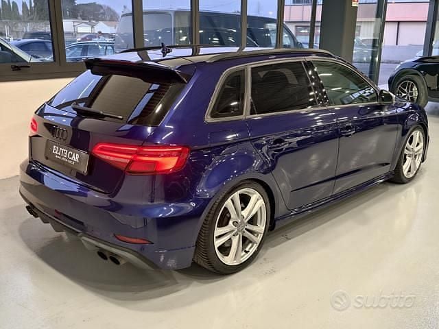 Usata Audi S3 Ambiente 310 CV (228 kW) 2017 Blu Berlina
