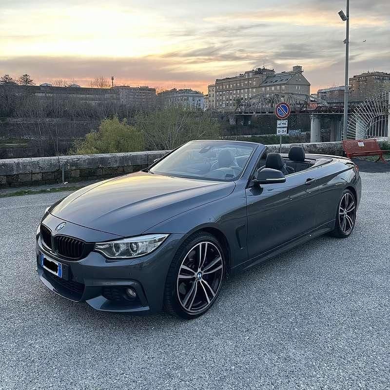 Usata BMW 420 M Sport 184 CV (135 kW) 2014 Grigio Cabrio