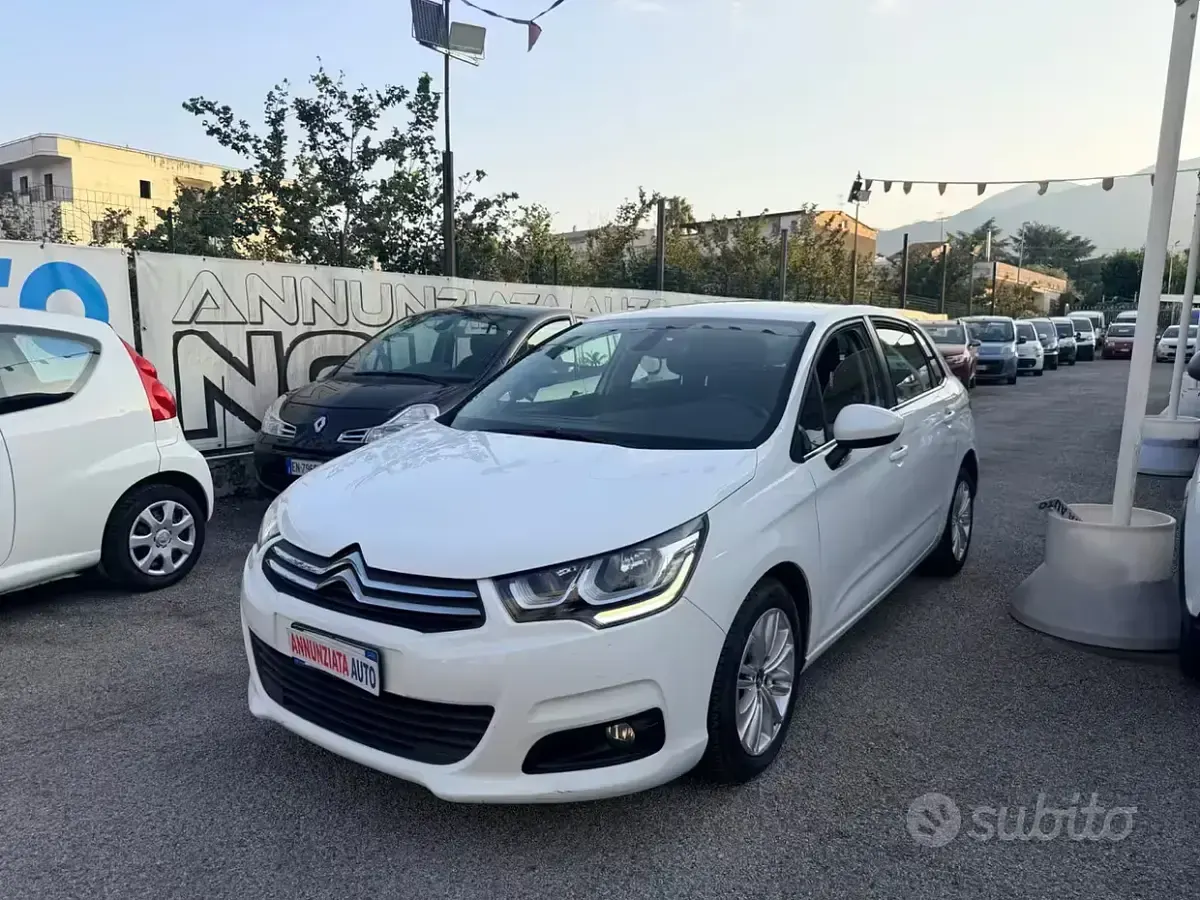 Usata Citroën C4 120 CV (88 kW) 2016 Bianco Berlina