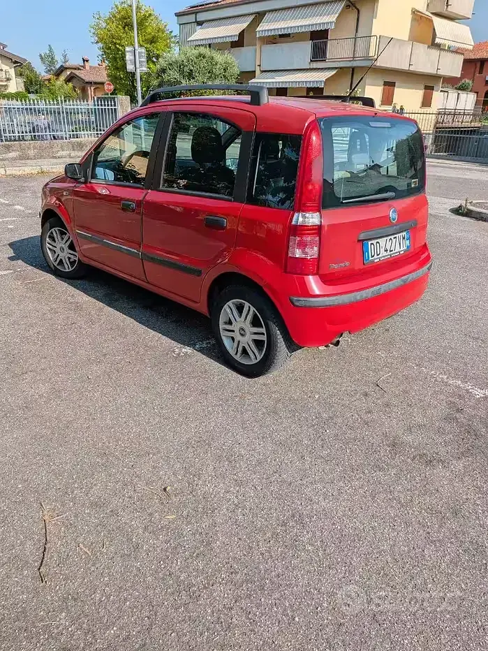 Usata Fiat Panda 60 CV (44 kW) 2006 Rosso Utilitaria