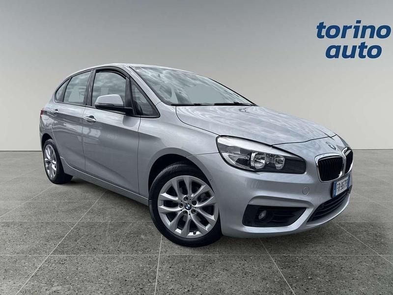 Usata BMW 218 Active Tourer Advantage 150 CV (110 kW) 2018 Grigio Monovolume